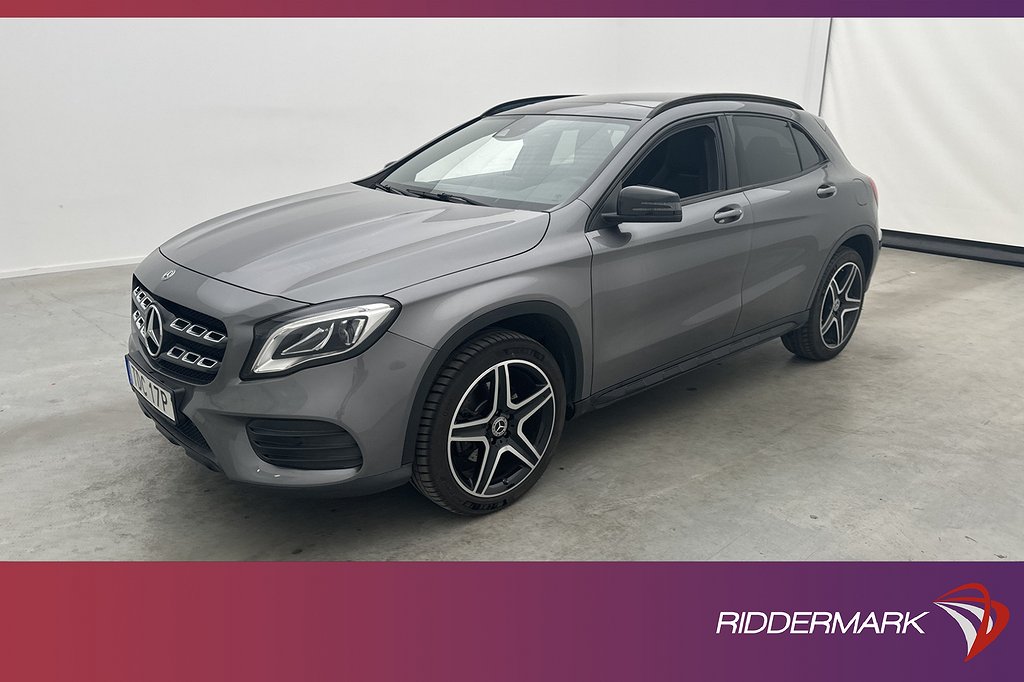 Mercedes-Benz GLA 250 4M 211hk AMG Pano Kamera Drag MOMS