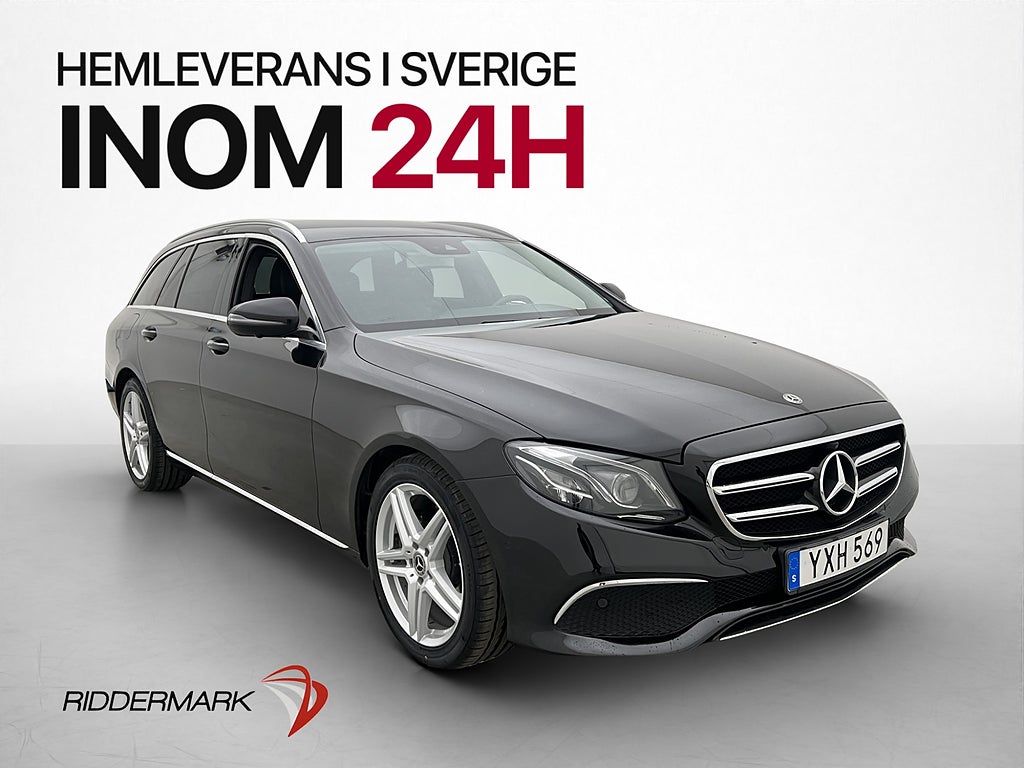 Mercedes-Benz E220T d 4M Avantgarde Wide D-Värm 360° Drag
