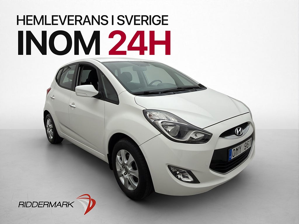Hyundai ix20 125hk Dragkrok Kamera Sätesvärme Farthållare
