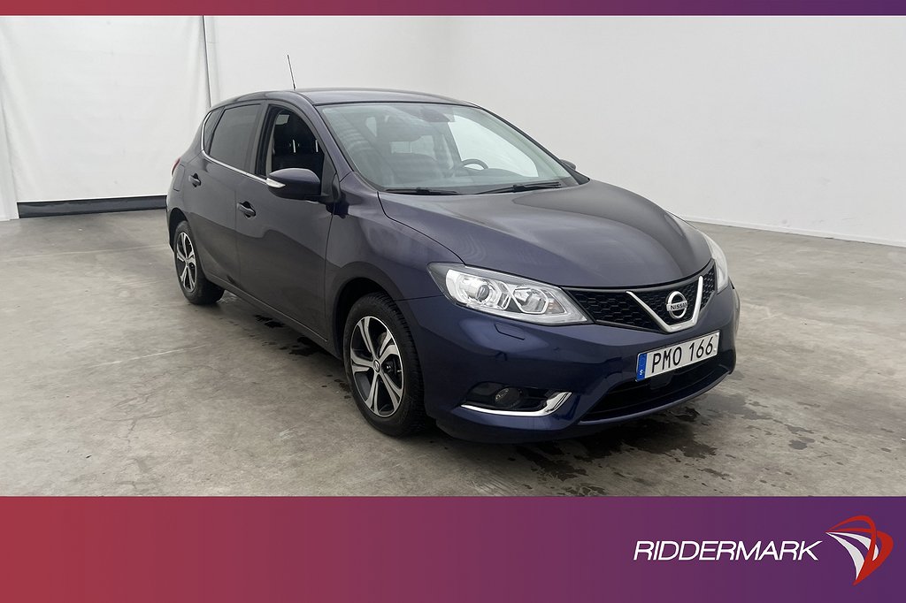 Nissan Pulsar 1.2 DIG-T 115hk Navi Kamera Keyless Halvskinn