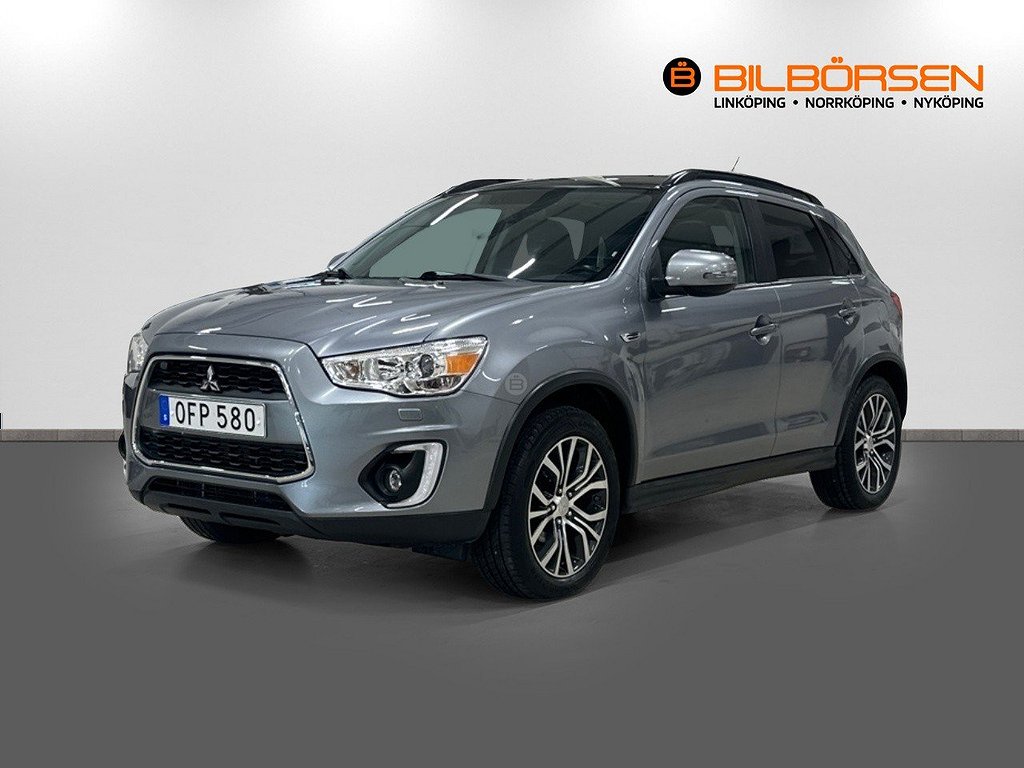 Mitsubishi ASX 2.2 DI-D 4WD 150hk 3,95% Ränta (Pano, B-Kamera)