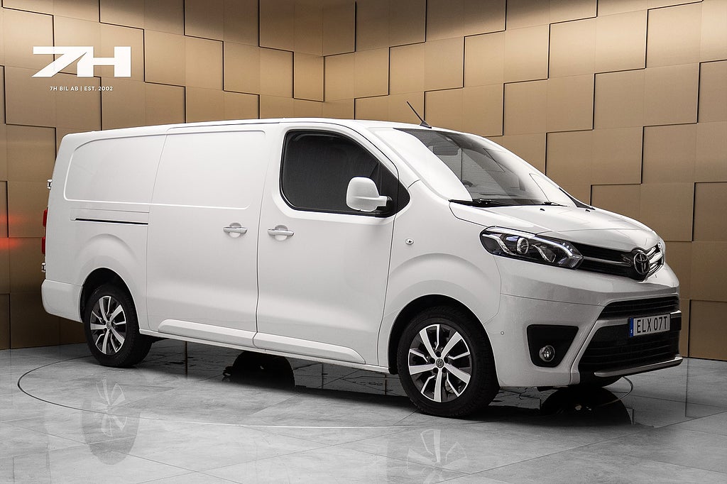 Toyota Proace 2.0 D-4D 177hk L3 Lång 360° Adap. Farhållare Keyless