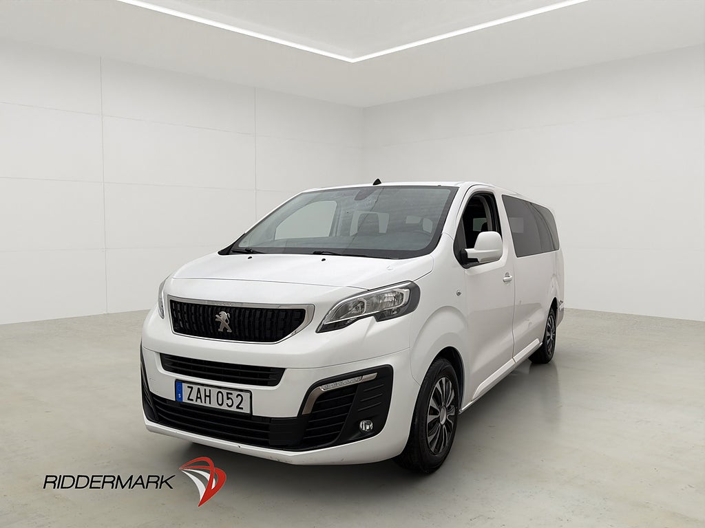 Peugeot Expert Traveller ExtraLång Drag ISOFIX PDC 9Sit Moms