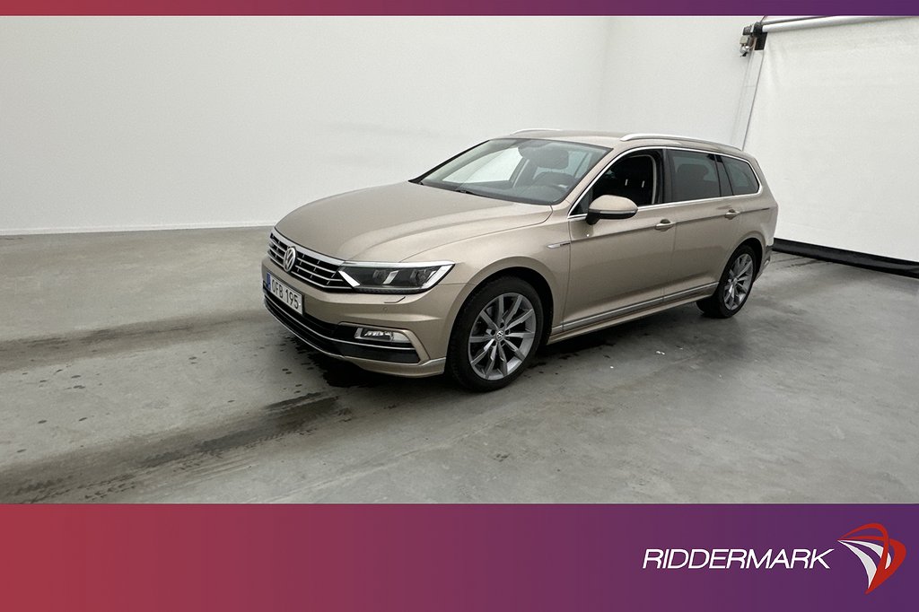 Volkswagen Passat 2.0 TDI 4M 190hk R-Line D-värm Kamera Drag