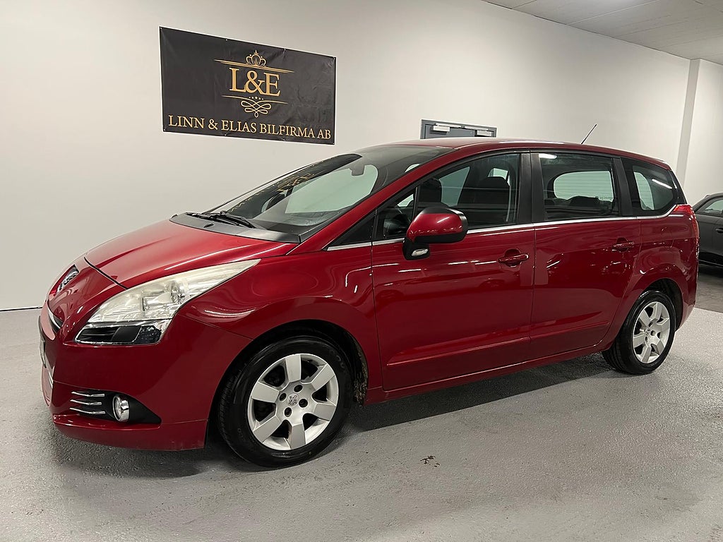 Peugeot 5008 1.6 VTi Eu5 1ÅRSGARANTI/S-VHJUL/KAMKEDJA/5 SITS