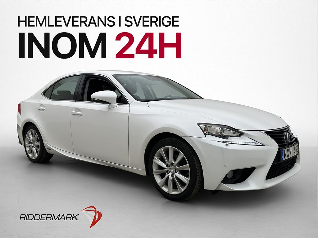 Lexus IS 300h 223hk Executive Kamera Navi Halvskinn Dragkrok