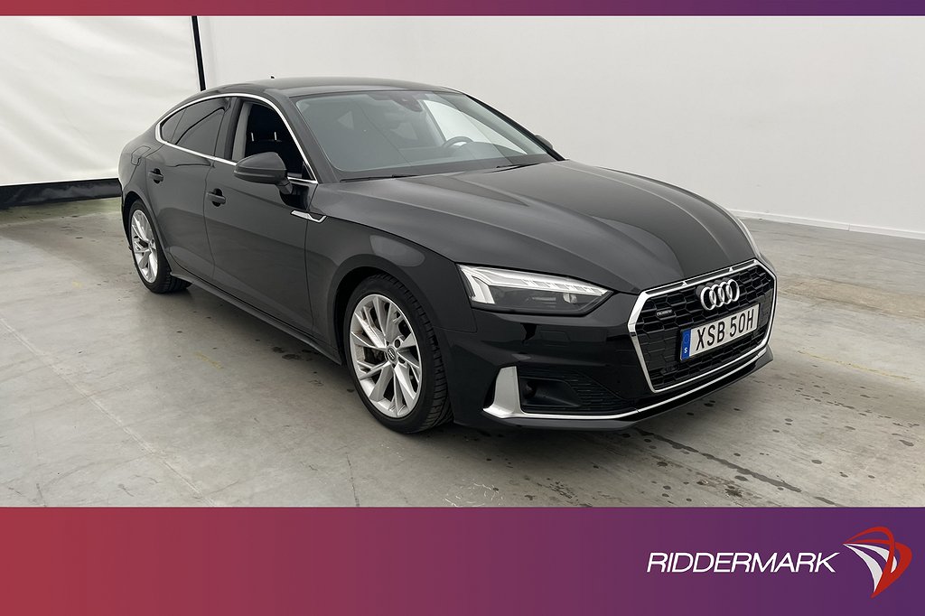 Audi A5 Sportback 45 TFSI Q 245hk Proline Matrix Kamera