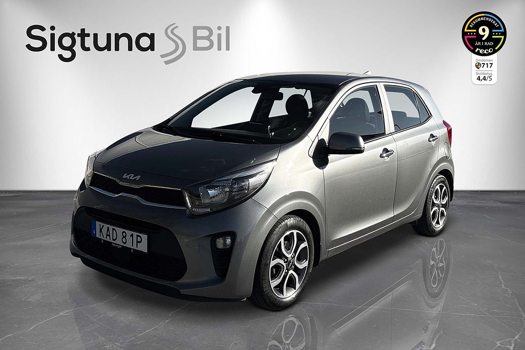 Kia Picanto 1.0 MPI AMT Advance / Backkamera / Adaptiv Farthållare 