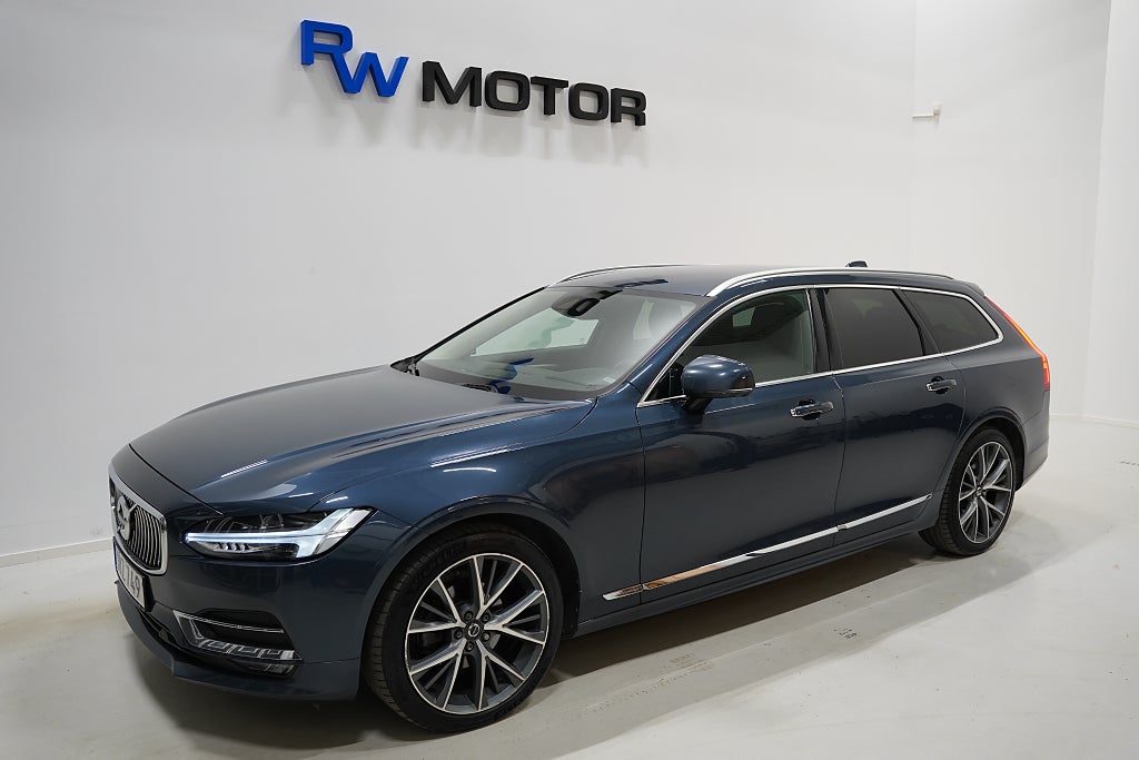 Volvo V90 D4 190hk Inscription D-värmare B-kamera Skinn VOC