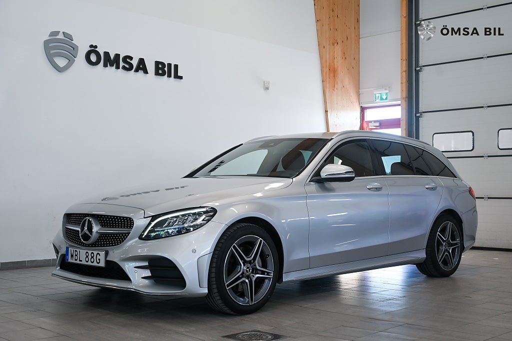 Mercedes-Benz C 220 T d 4MATIC AMG Line Carplay Kamera Drag 194hk