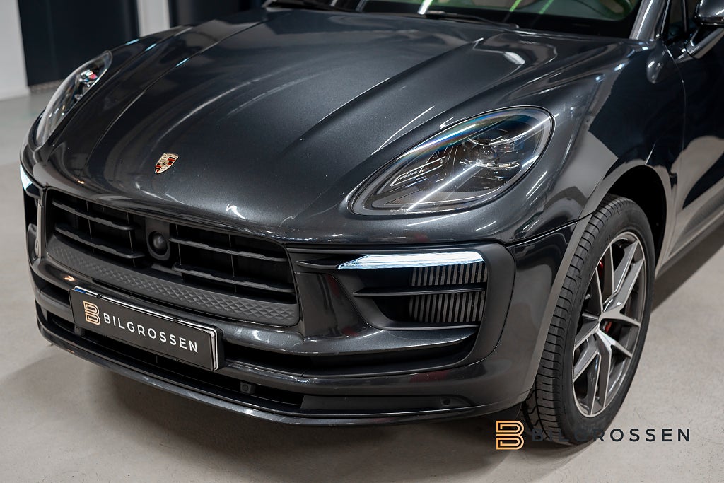 Porsche Macan S PDK Burmester Pano Adp Luftfjädring Drag