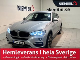 BMW X6 xDrive30d Dvärm Drag GPS H/K Kamera Pano S/V-hjul