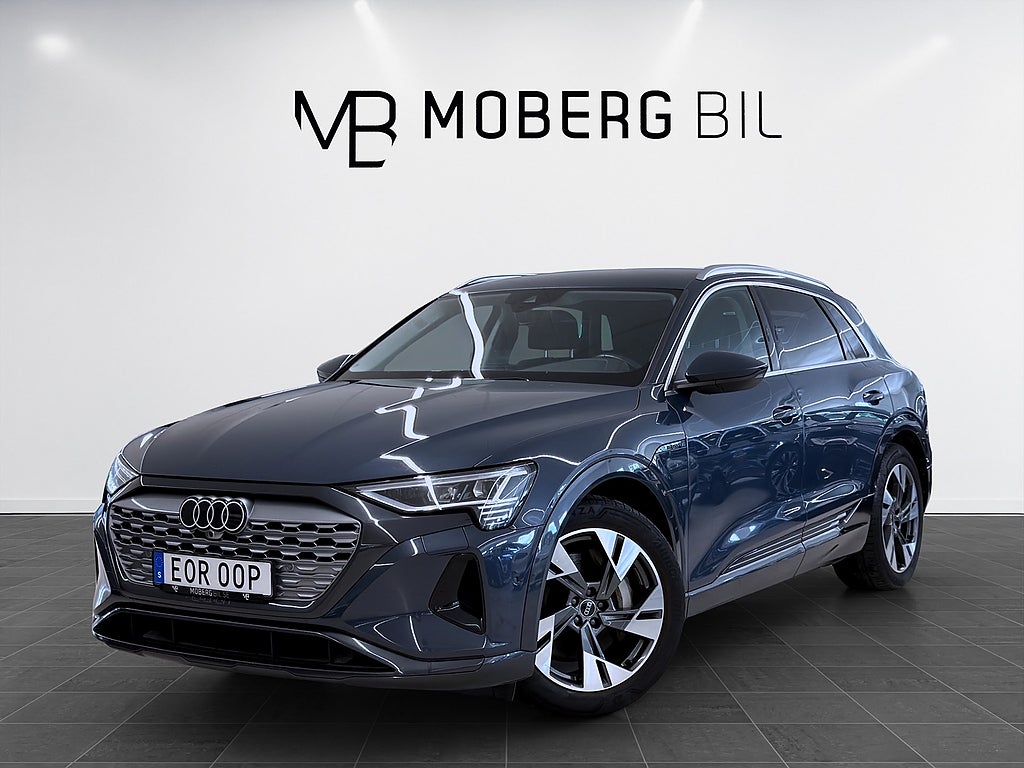 Audi Q8 50 e-tron Q 340hk Helg på Moberg! B&O Luftfjädring
