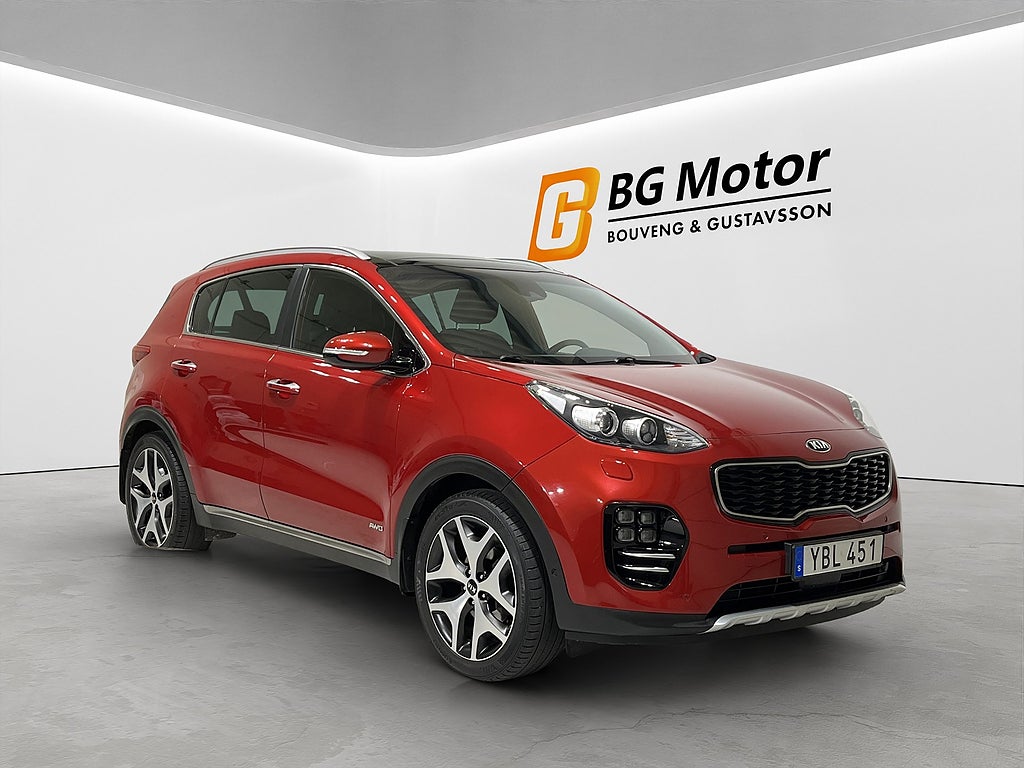 Kia Sportage 2.0 CRDi 185HK Aut AWD GT-line Drag/Värmare/Pano/JBL