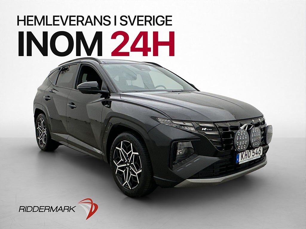 Hyundai Tucson 1.6 180hk 4WD N-Line Pano KRELL 360° Dragkrok