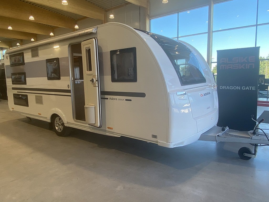 Adria 593 UK ALDE/Barnkammarvagn/Året runt standard