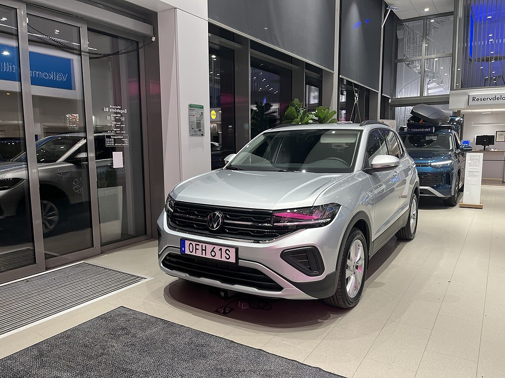 Volkswagen T-CROSS LIFE 1.0 TSI 115 HK DSG7 *Lagerbil*