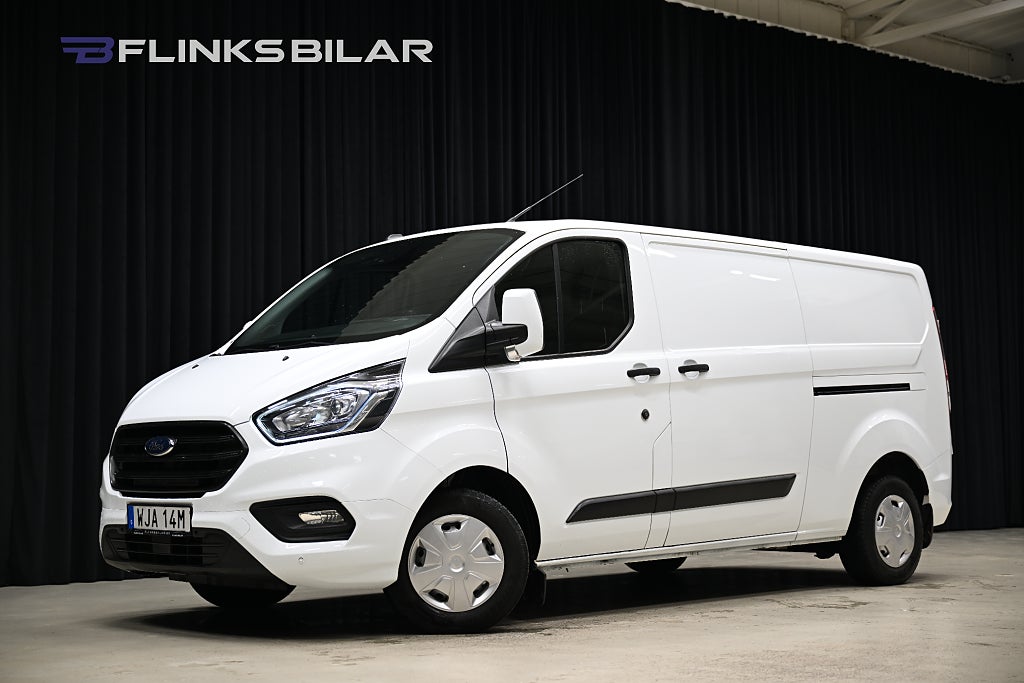 Ford Transit Custom Custom Hybrid 130HK L2 Dubbeldörr|Drag|Värmare|Leasbar