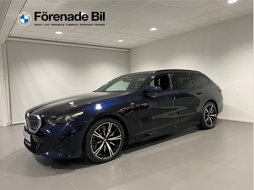 BMW 530e xDrive Touring M-Sport H/K Rattvärme Drag Adaptiv Farthållare