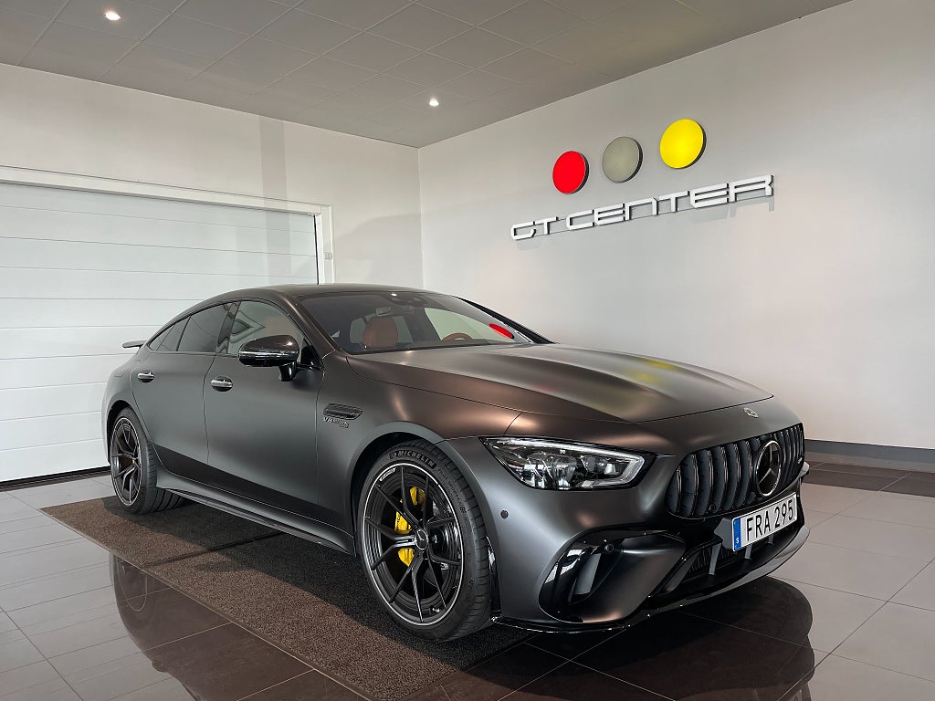 Mercedes-Benz AMG GT 63 S 4M+ AMG Dynamic Plus 639hk Se spec!