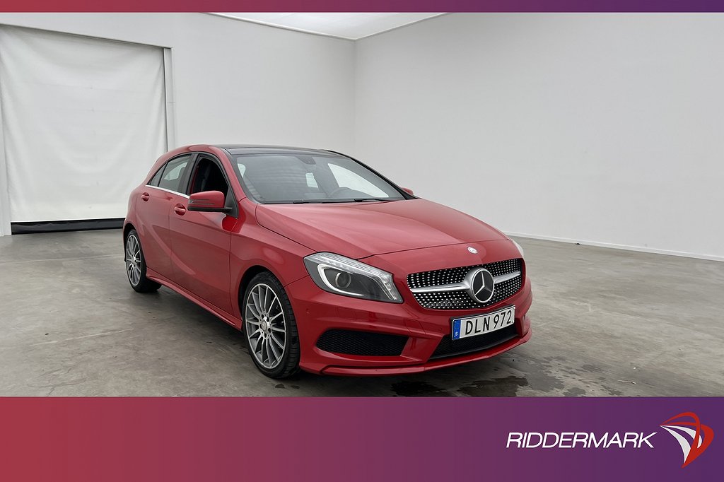 Mercedes-Benz A 200 CDI 136hk AMG Panorama Bkamera Navi