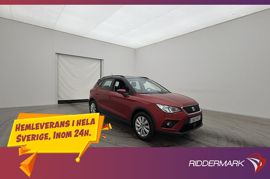 Seat Arona 1.0 TSI 110hk Style Cockpit CarPlay 0,48l/mil