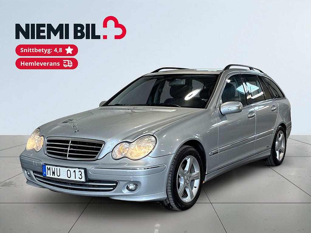 Mercedes-Benz C180 180 T Kompressor Avantgarde ISOFIX Farthållare S&V-Hjul