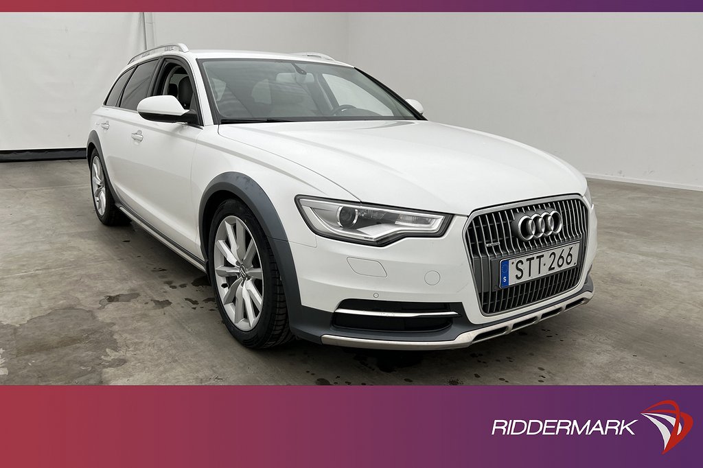 Audi A6 Allroad Q 3.0 204hk Sport Ed Värm Navi Elstolar Drag