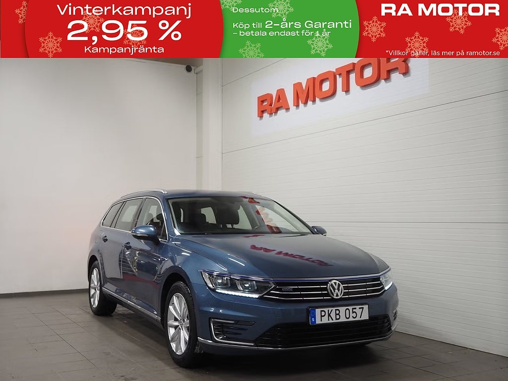 Volkswagen Passat SC GTE 1.4 TSI Plug-in Dragkrok Kamera 2017