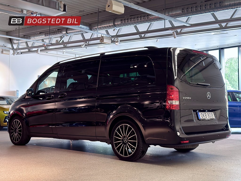 Mercedes-Benz V 250d 190hk Extra lång | 8-sitsig | El.dörrar