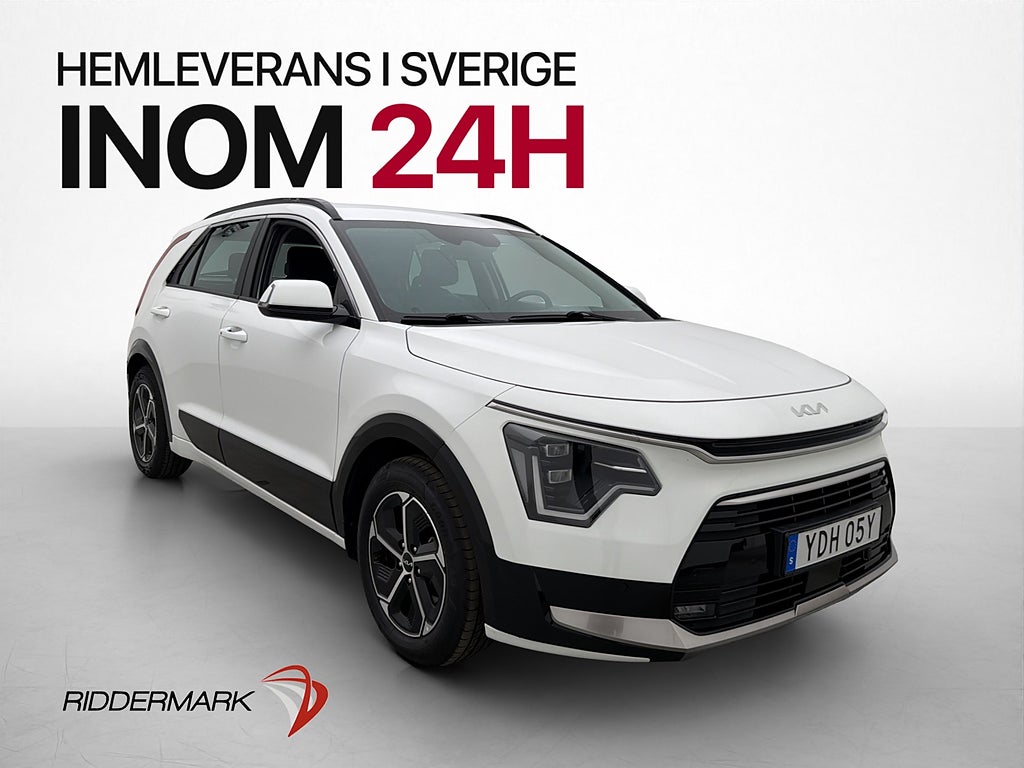 Kia Niro Plug-In Backkamera CarPlay Sensorer Adaptiv Navi