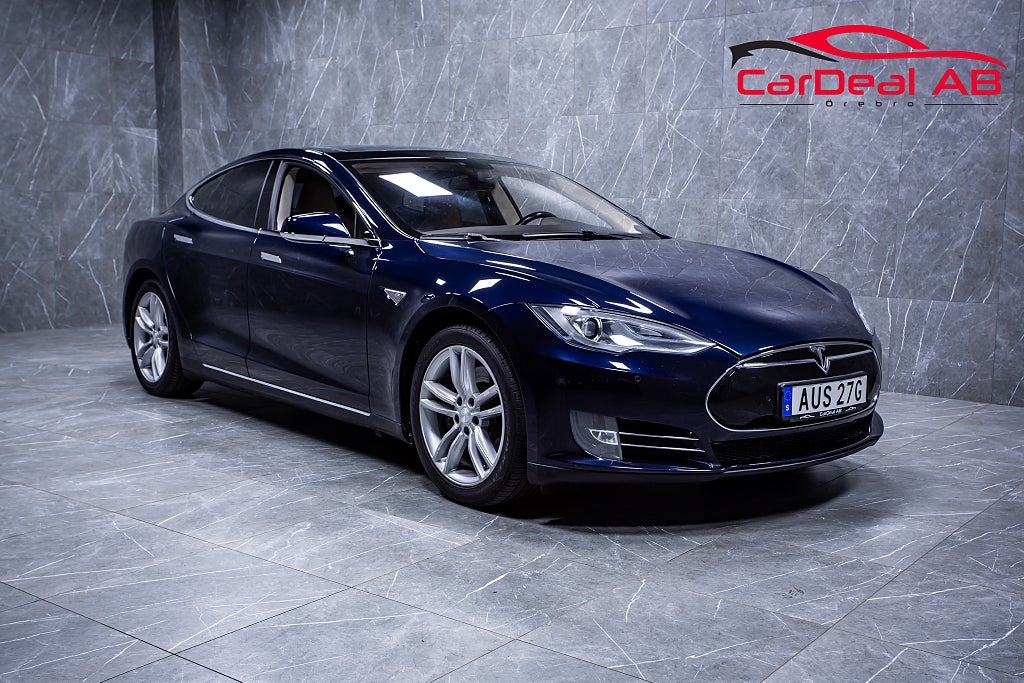 Tesla Model S P85 Pano 7-Sits Navi Luftfjädring Free Supercharge CCS