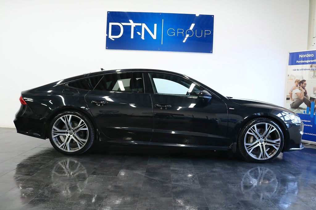 Audi A7 Sportback/55 TFSI/Quattro/S-Line/VÄLUTRUSTAD/LEASBAR