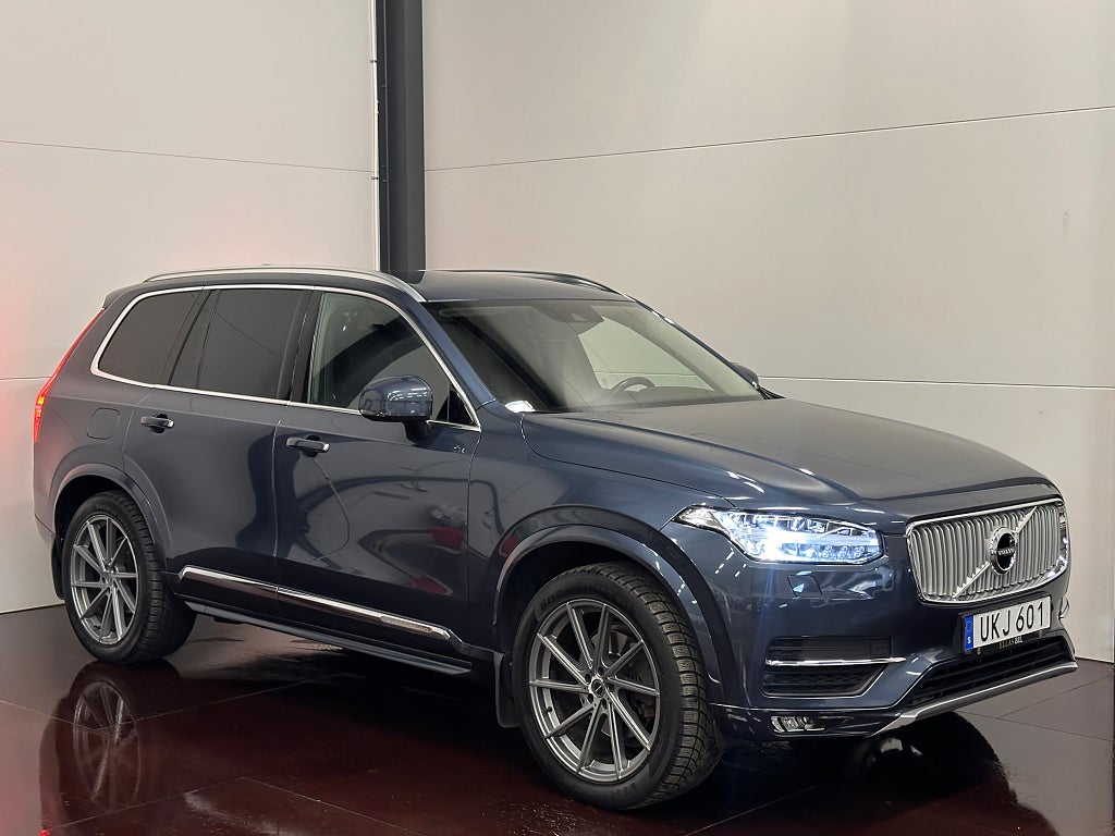 Volvo XC90 AWD 200HK POLESTAR INSCRIPTION 7-SITS VÄRMARE *SE SPEC*