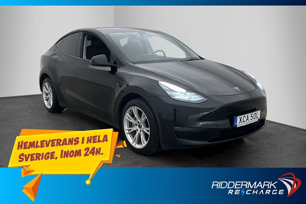 Tesla Model Y Long Range AWD Autopilot Svensksåld MOMS