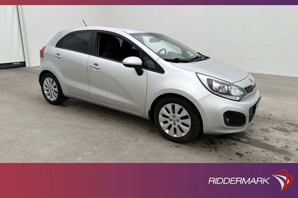 Kia Rio 1.2 CVVT 84hk Rattvärmare 0.51L/Mil Välservad