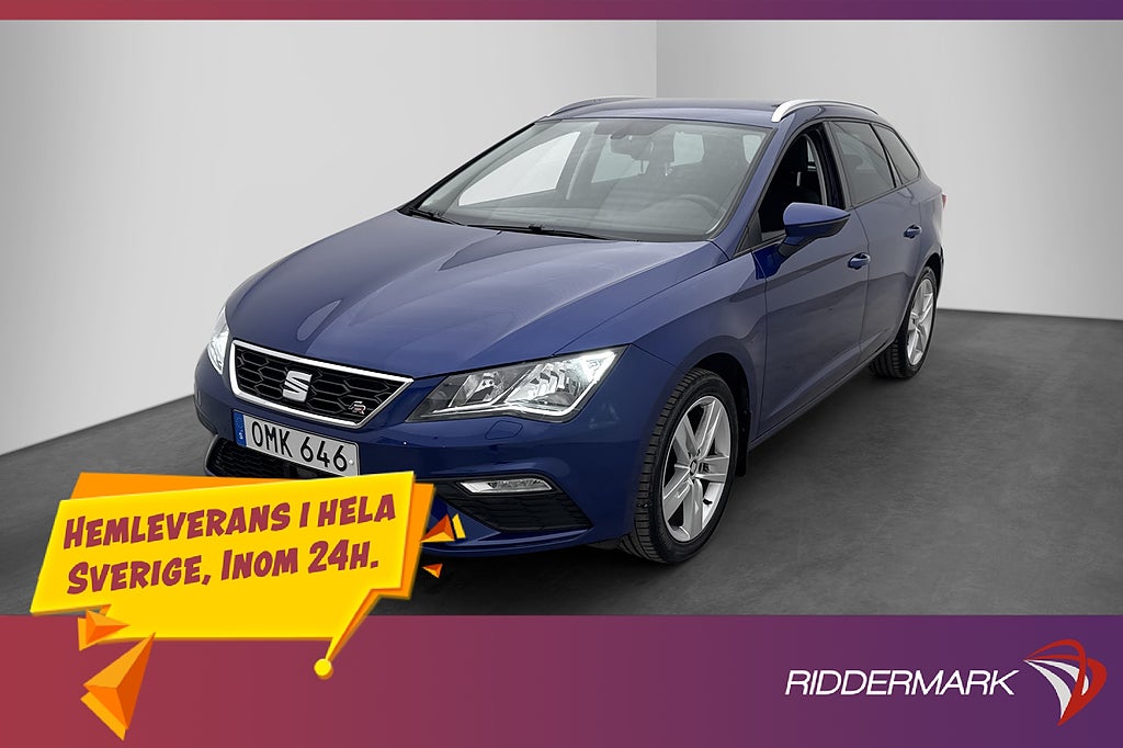 Seat Leon ST TSI 115hk FR Cockpit Beats P-Sensorer Dragkrok