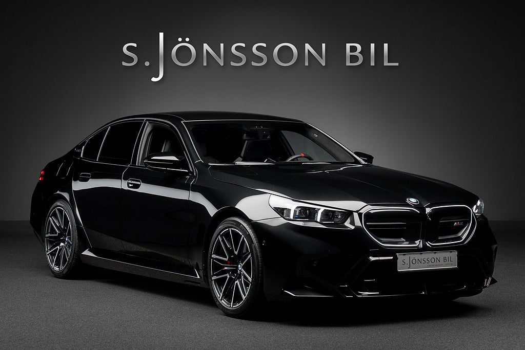 BMW M5 / Tvåtons interiör - Silverstone Svart