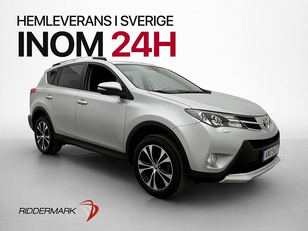 Toyota RAV4 AWD 151hk Edition Feel Dragkrok Kamera Välservad