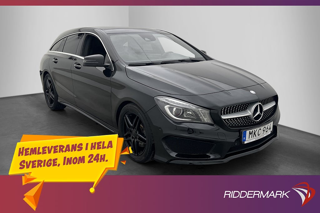 Mercedes-Benz CLA 220 d AMG Sport Pano Kamera Navi Halvskinn