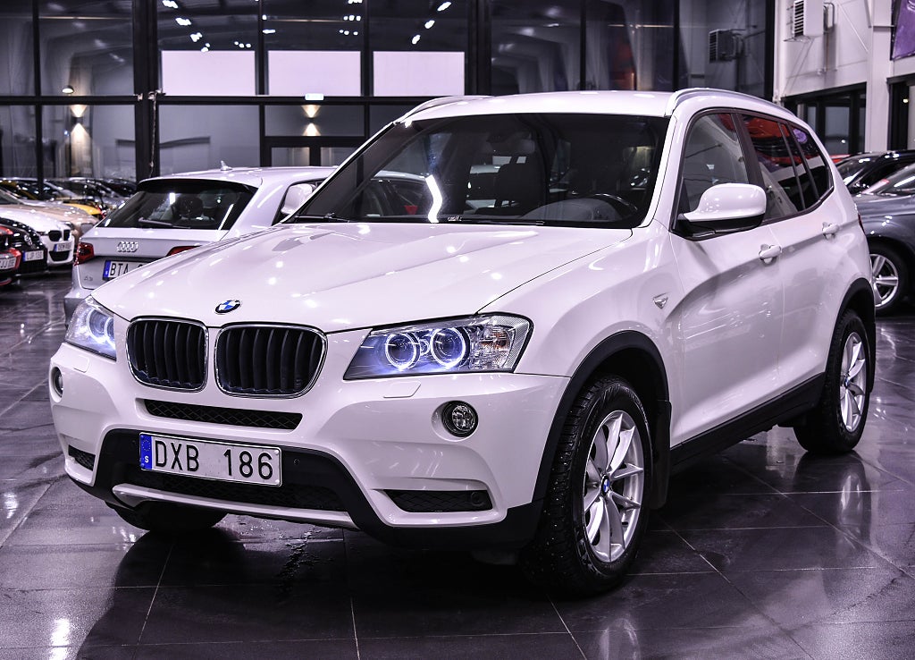 BMW X3 xDrive20d Steptronic Euro 5|Bakkamera|Dragkrok