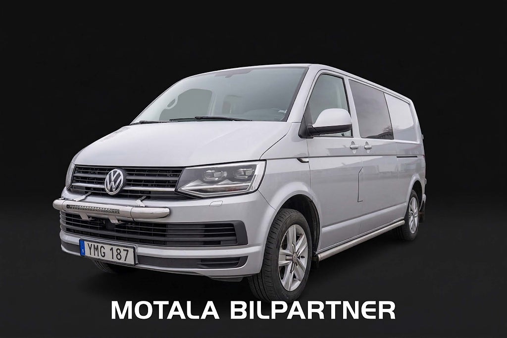 Volkswagen Transporter Kombi 2.0 TDI | Lång | 5-sits | Värmar | Drag | Dörr x2