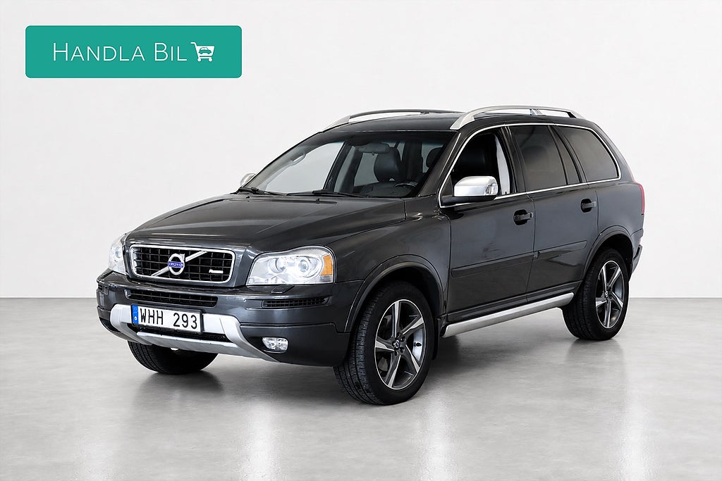 Volvo XC90 D5 AWD R-Design 7-sits D-Värm Skinn Drag SoV