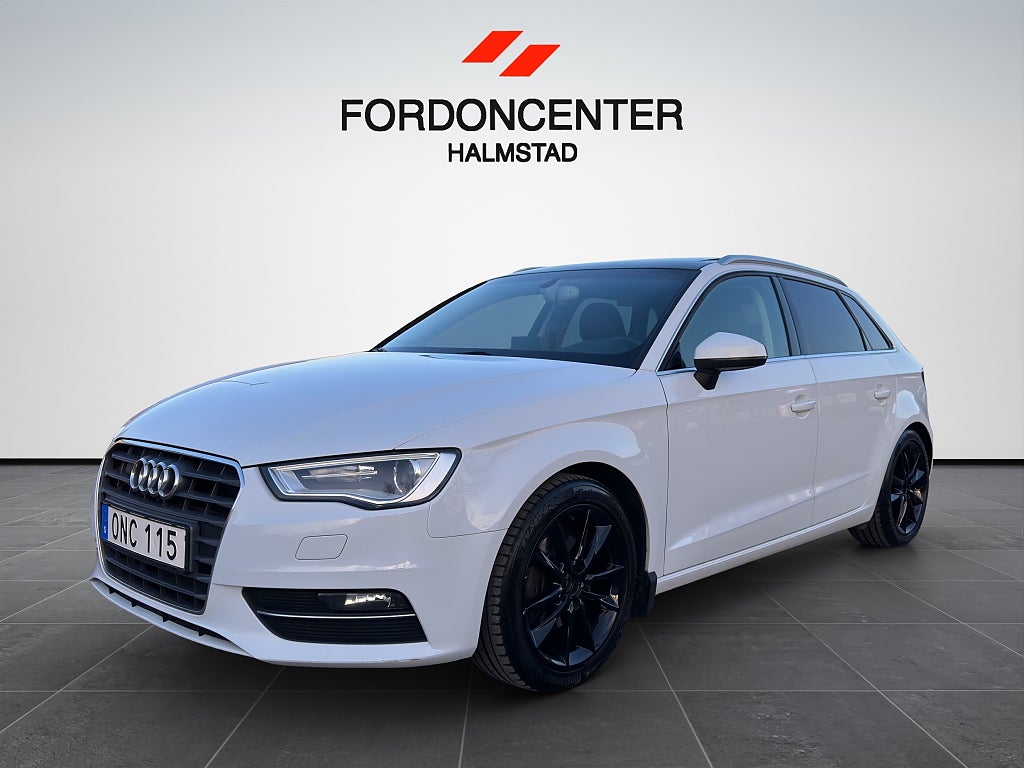 Audi A3 Sportback 2.0 TDI 150hk S Tronic Eu6. Pano|P-Sensor|GPS