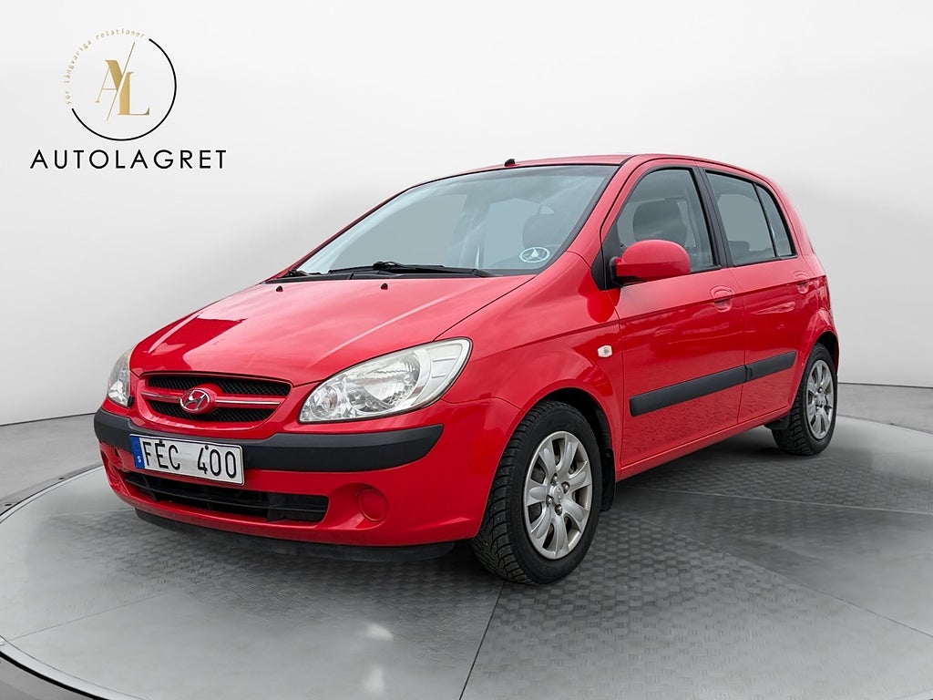 Hyundai Getz 5-dörrar 1.4 Motorvärmare Fullserv 97hk