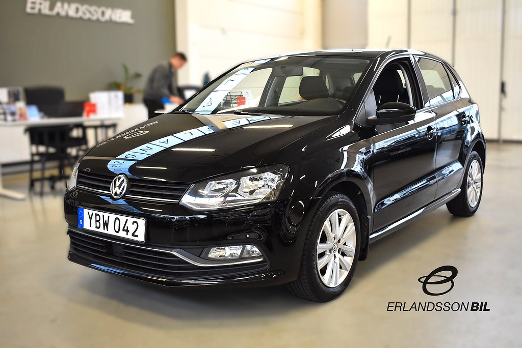 Volkswagen Polo 5-dörrar 1.2 TSI Euro 6 NYSERVAD 