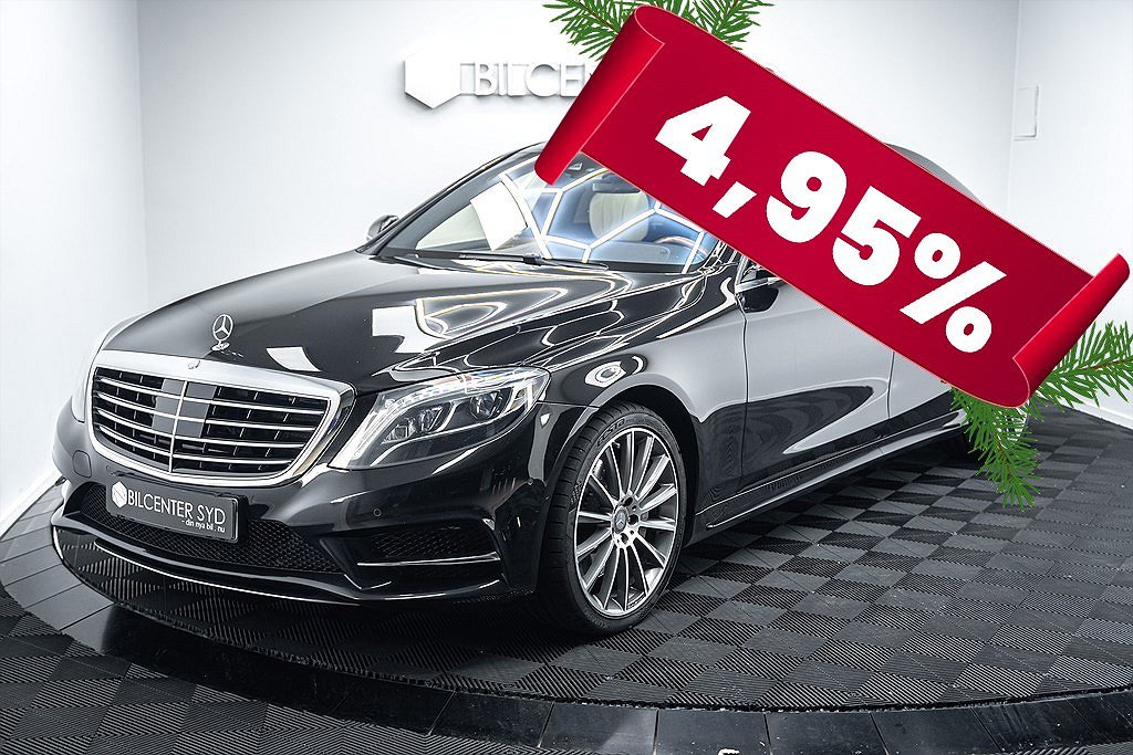 Mercedes-Benz S 500 4MATIC L|7G-Tronic|Plus|AMG Sport|455hk|