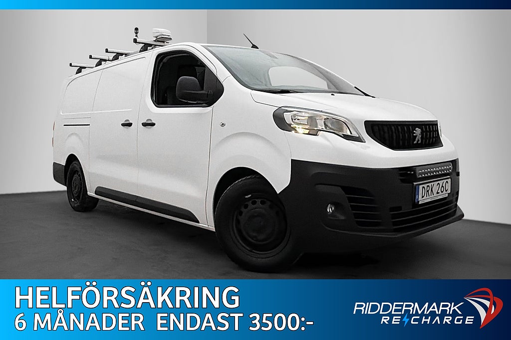 Peugeot e-Expert L3 136hk Drag V-Inredd 2xDörr CARPLAY Moms