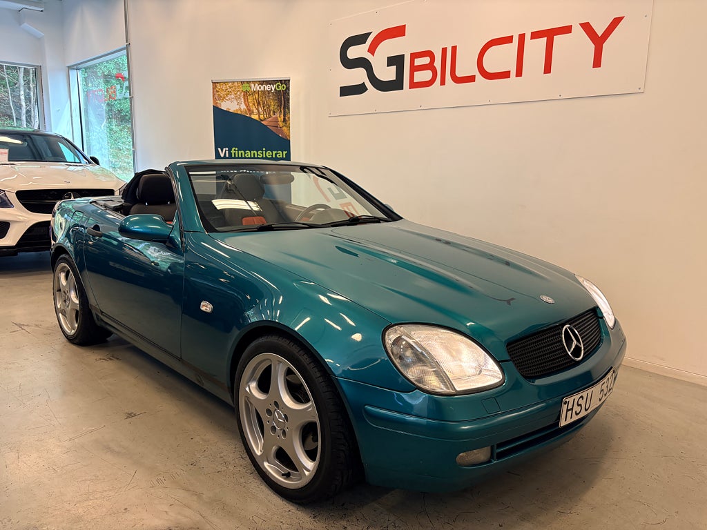Mercedes-Benz SLK 230 KOMPRESSOR EL CABRIOLET SVENSKSÅLD LÅGMIL 0% RÄNTA