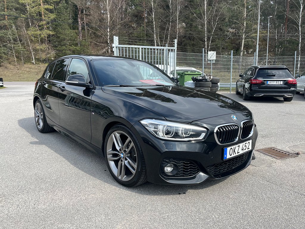 BMW 118 i 136hk Automat M-Sport 13600 mil Välvårdad Euro 6